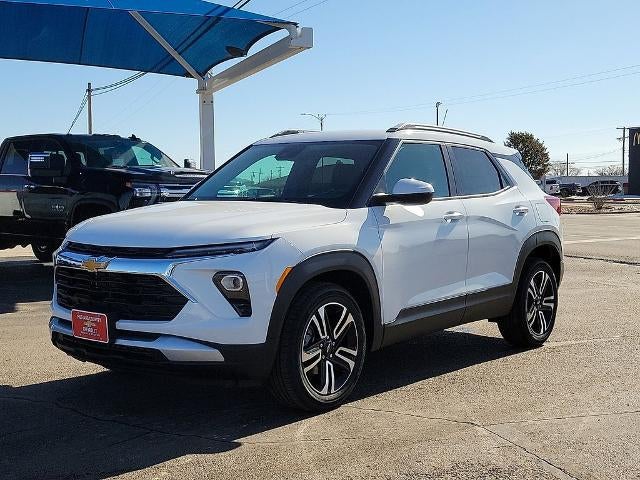 2026 Chevrolet Trailblazer LT in Summit White — front three-quarter view